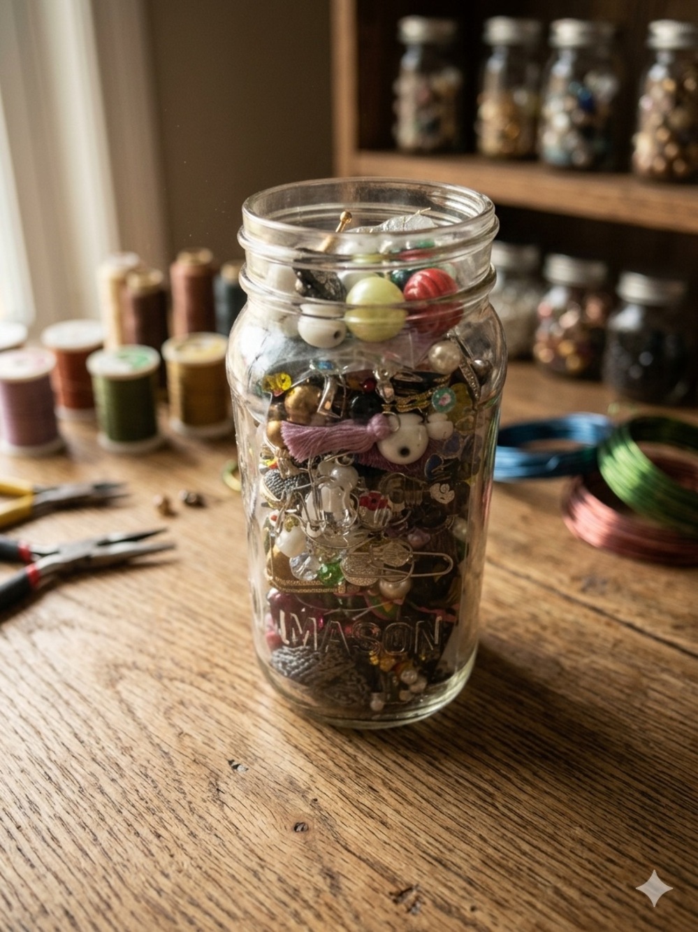 Jar of Crafting Jewelry.